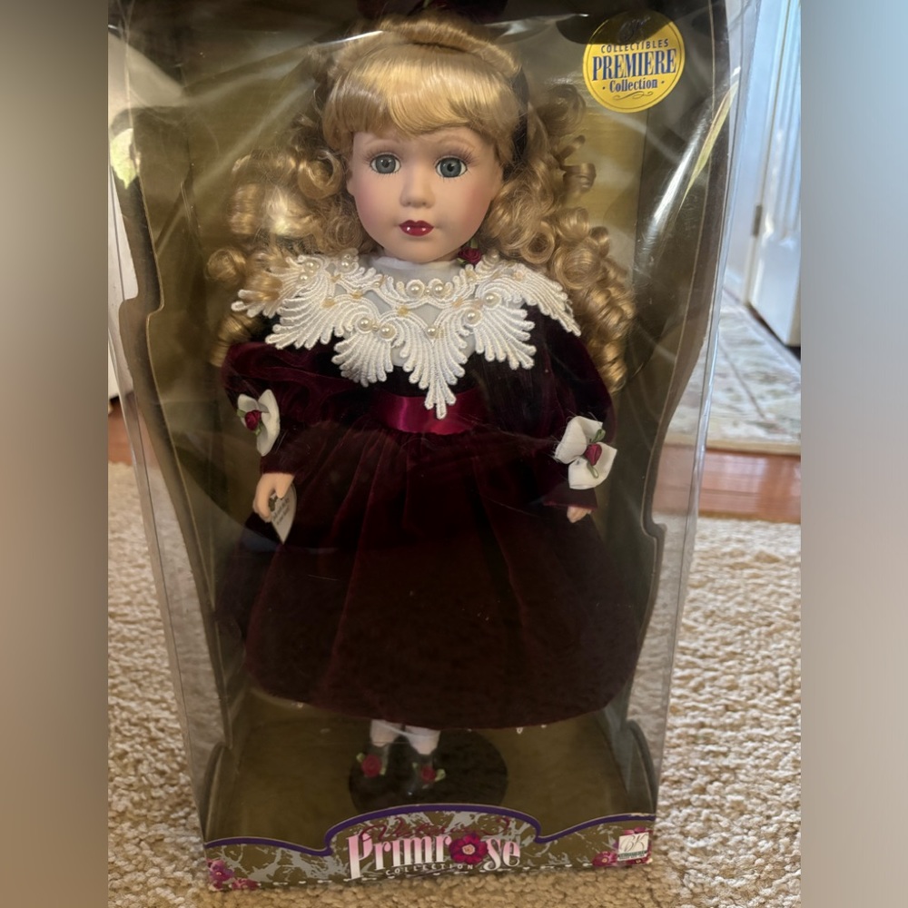 Victorian Primrose Collection porcelain Doll still in original box
